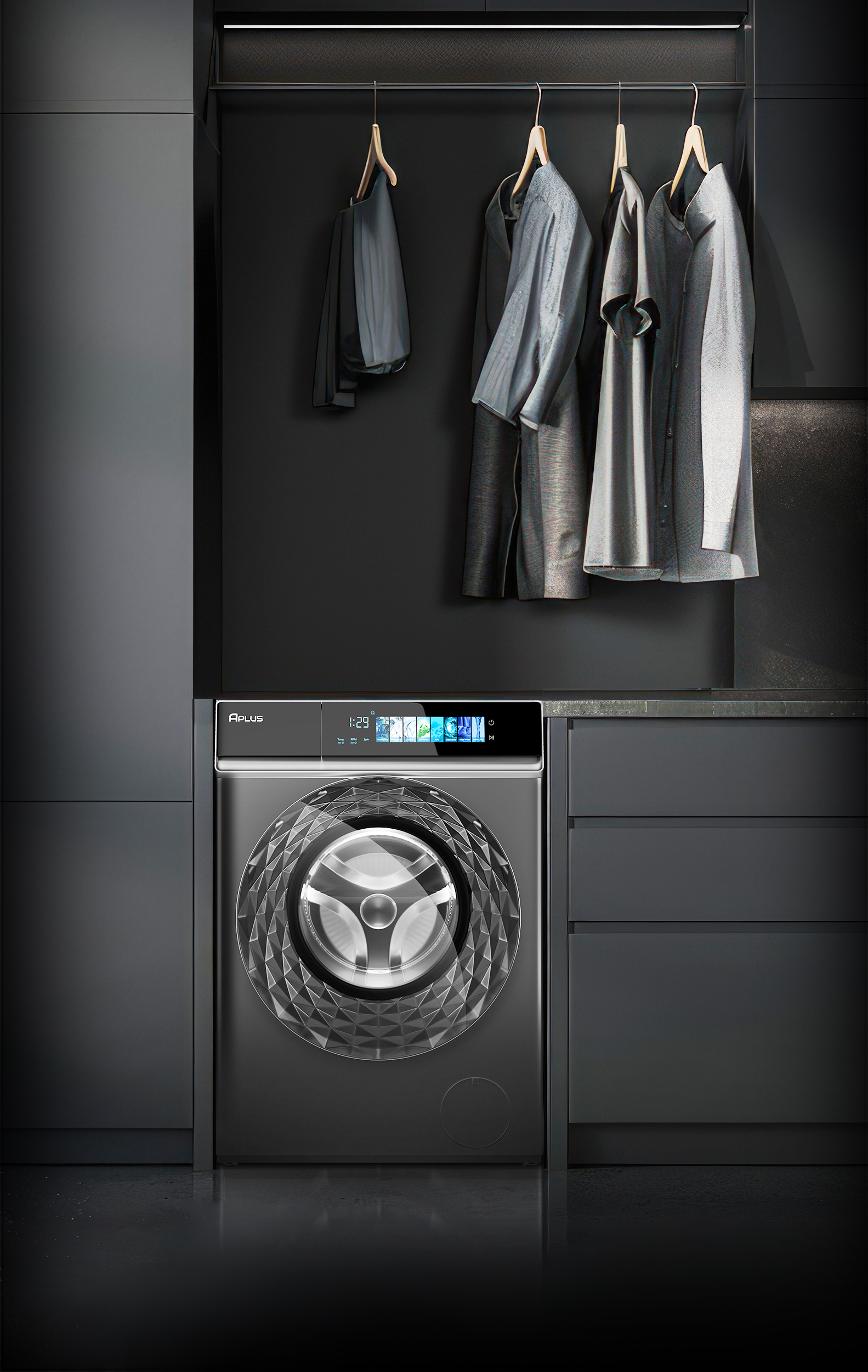 انتخاب برنامه مناسب ماشین لباسشویی